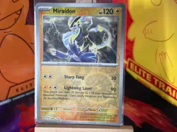 Miraidon 80 | Scarlet & Violet | Near Mint Rare Reverse | Pokemon Card TCG - Image 3