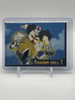 Dragon Ball Z 2001 Artbox JPP/Amada Card - #36 vegeta And Android 16 - Image 1