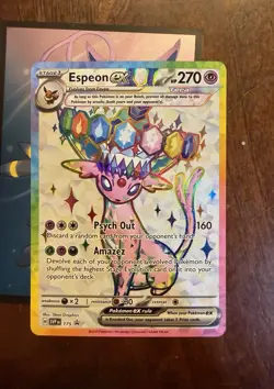 Espeon ex SVP175 Sv: Scarlet & Violet Promo Cards Holo - Image 1