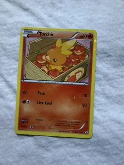 Torchic RC5/RC25 Legendary Treasures: Radiant Collection Holo Pokemon Card - Image 1
