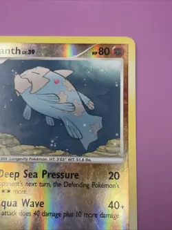 Relicanth SH8 Supreme Victors Mid-Era Secret Rare Reverse Holo Pokemon Card - Image 4