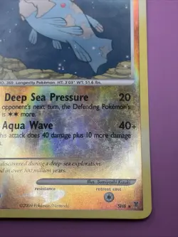 Relicanth SH8 Supreme Victors Mid-Era Secret Rare Reverse Holo Pokemon Card - Image 5