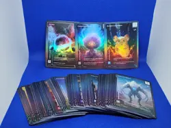 Wonders of the First Complete 91 Card Common Rarity Classic Foil Set - Image 1