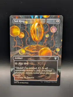 MTG - Sol Ring - BORDERLESS - Artifact - CMM #703 - UC - Image 1