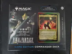 MTG Magic Final Fantasy Limit Break GAME EDITION Commander Deck SEALED - Image 1