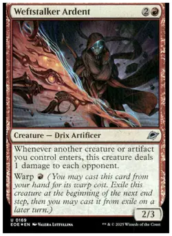 Edge of Eternities #169 Weftstalker Ardent Foil - Image 1