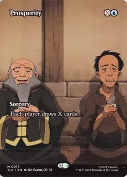 Prosperity (Borderless) M MTG Avatar: The Last Airbender: Eternal-Legal 17 NM - Image 1
