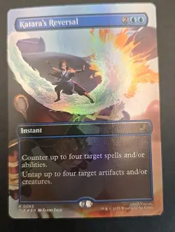 Katara's Reversal (Borderless) Avatar: The Last Airbender MTG Foil Near Mint - Image 1