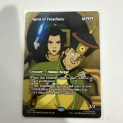 Agent of Treachery Borderless - MTG Avatar: The Last Airbender TLA - Image 1