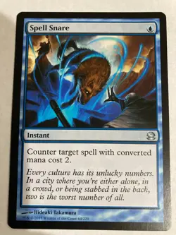 1x Spell Snare -NM- mtg - Image 1