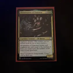 *MINT* Abomination of Llanowar - Kaldheim Commander Decks CMR (EE) - MTG - Image 1