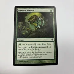 Noxious Revival LP New Phyrexia MTG English Regular 118 / 175 G Phyrexian Mana - Image 1