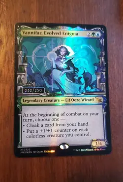 Vannifar, Evolved Enigma Serial Number #232/250 MTG Magic The Gathering - Image 1