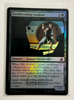 MTG – Avatar – Earthbending Student Foil - Uncommon 0249 - Image 1