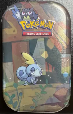 Pokemon Collectors Galar Pal Mini Tin 2020 (H24) Sobble & Rookidee Art SEALED - Image 1