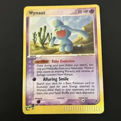 Wynaut 54/100 Reverse Holo Pokemon 2003 LP - Image 1