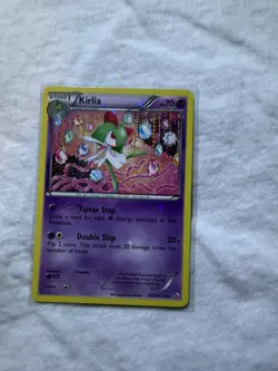 2013 Pokemon Legendary Treasures KIRLIA RADIANT COLLECTION HOLO STARS RC9 LP - Image 1