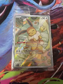 SEALED Pokemon Prismatic Evolutions Eevee SVP 173 Black Star Promo SKU:792 - Image 1