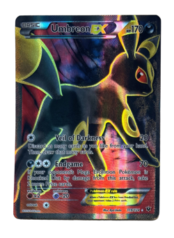 Pokemon Umbreon Ex (Full Art) - 119/124 - Ultra Rare - XY - Fates Collide - LP - Image 1