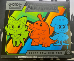 Pokemon Elite Trainer Box Scarlet & Violet Paldea Evolved *EMPTY BOX* - Image 1