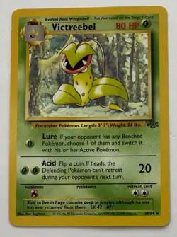 Victreebel 30/64 Rare Non Holo Jungle Unlimited Pokemon TCG LP - Image 1