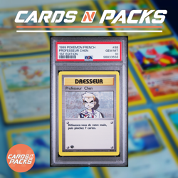 Carte Pokemon Professeur Chen 88/102 Set de Base Edition 1 PSA 10 GEM MINT 🇫🇷 - Image 1
