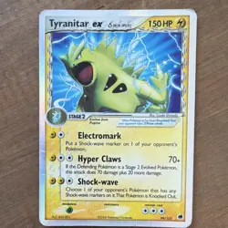 Pokemon Tyranitar ex 99/101 EX Delta Species Holo Rare - Image 1