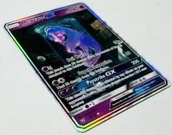 2017 Pokemon 78/73 Mewtwo GX Shining Legends Holo (Secret Rare) NM !! - Image 2