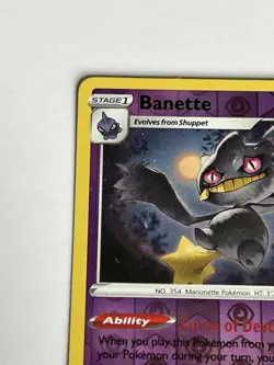 Banette 068 / 185 Pokemon SWSH Vivid Voltage 2020 Near Mint Reverse Holo Rare - Image 5