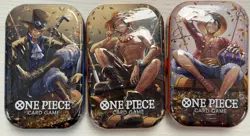 SEALED - One Piece Tin Set Vol.2 - 3 Tins OP13 - Image 1
