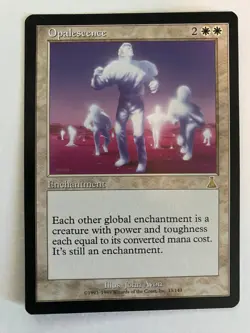 Opalescence Urza's Destiny Regular Magic the Gathering MTG Card - Image 1