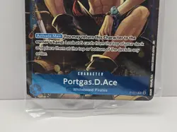 One Piece CCG Sealed Portgas D. Ace Tin Set Vol 2 Promo Card P-074 - Image 4