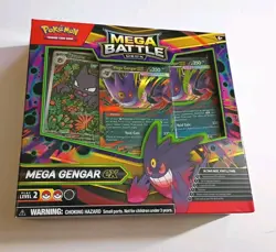 2025 Pokemon Mega Battle Deck Mega Gengar EX TCG Collectible Cards Brand New - Image 1