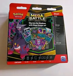 2025 Pokemon Mega Battle Deck Mega Gengar EX TCG Collectible Cards Brand New - Image 3