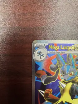 Pokemon TCG Mega Evolution Base Set: Mega Lucario ex 160/132 Ultra Rare Card NM - Image 3