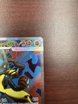 Pokemon TCG Mega Evolution Base Set: Mega Lucario ex 160/132 Ultra Rare Card NM - Image 4