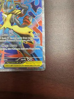 Pokemon TCG Mega Evolution Base Set: Mega Lucario ex 160/132 Ultra Rare Card NM - Image 5