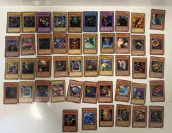 Yu-Gi-Oh 1996 Vintage 95 Card Lot Holos 1st Ed Rare Spellcaster Machine Thunder - Image 1