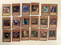 Yu-Gi-Oh 1996 Vintage 95 Card Lot Holos 1st Ed Rare Spellcaster Machine Thunder - Image 2