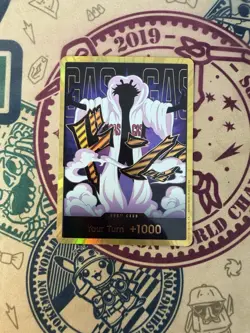 DON Card Caesar Clown PRB-02 [Gold Frame] THE BEST vol.2 One Piece English NM - Image 3