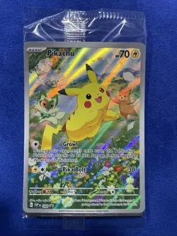 Pikachu 088 Sv: Scarlet & Violet Promo Cards Illustration Rare SEALED - Image 1