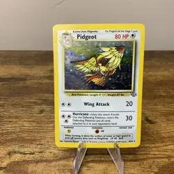 Pidgeot 8/64 Jungle Holo Rare Unlimited Holofoil Pokemon TCG Card - Image 1