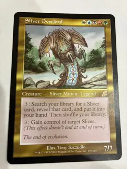 1x Sliver Overlord -LP- mtg *READ* - Image 1