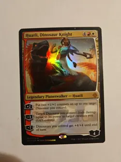 Huatli, Dinosaur Knight Ixalan Foil - Image 1