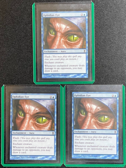 MTG Time Spiral - OPHIDIAN EYE X3 - Magic The Gathering - Lightly Played - Image 2