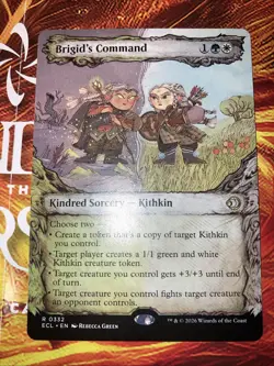 Brigid's Command (Showcase) Lorwyn Eclipsed Regular - Image 1