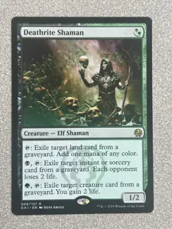 Deathrite Shaman MTG Guilds of Ravnica: Guild Kits 59/147 Regular Rare NM - Image 1