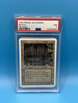 MTG PSA 7 1994 Magic: The Gathering Bayou Revised Edition Fast Shipping !!! - Image 1