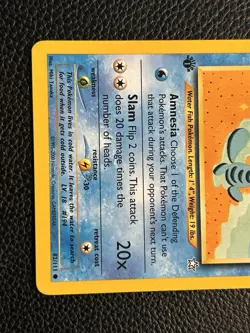 Pokemon - Neo Genesis - Wooper 82/111 - 1st Edition Condition (NM) - Image 3