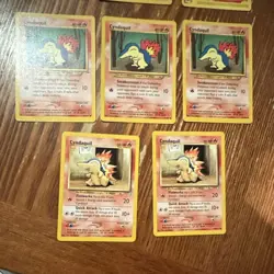 Pokemon TCG Cyndaquil Quilava Dark Quilava Neo Lot 11 Cards - Image 2